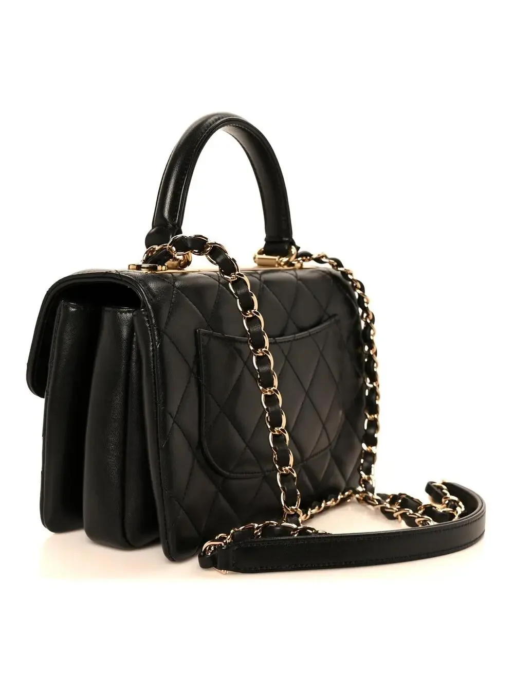 Chanel Lambskin Quilted Mini Trendy Cc #339689C60B